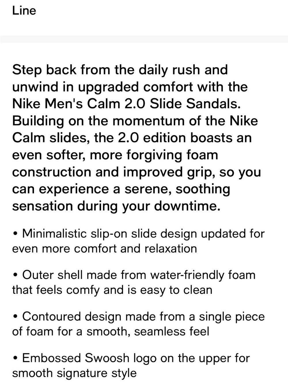 Nike Men’s Black Slide Sandals - Cushioned Comfort, arch support new in box - Picture 5 of 5